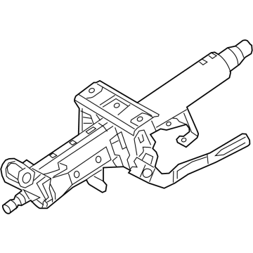 Toyota 45250-08140 COLUMN ASSY, STEERIN