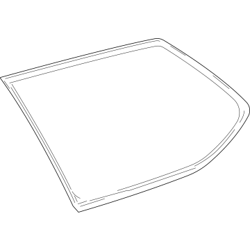 Toyota 62720-0E350 WINDOW ASSY, QUARTER