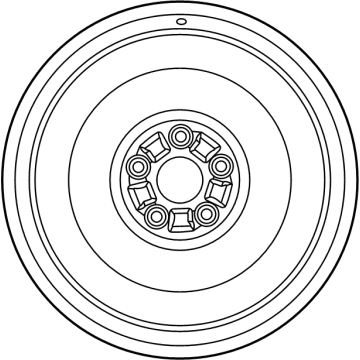 Toyota 4261B-30010 WHEEL, TEMPORARY SPA