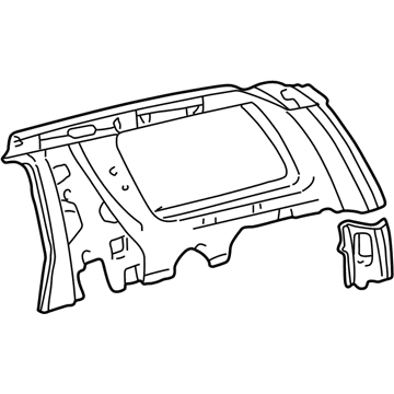 Toyota 61732-0C900 Panel, Roof Side, Inner LH