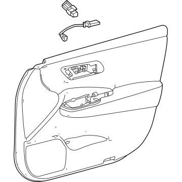 Toyota 67620-30S80-C6 PANEL ASSY, FR DOOR