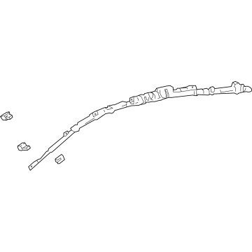 Toyota 62180-47080 Air Bag Assembly, CURTAI