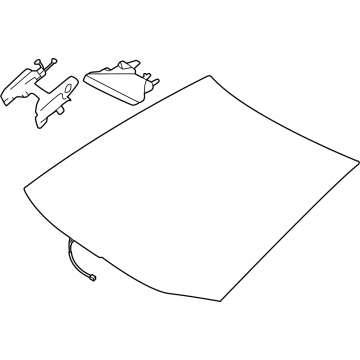 Toyota 56101-1A900 GLASS SUB-ASSY, WIND