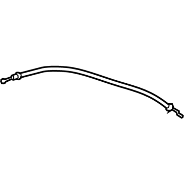 Toyota 69750-12221 CABLE ASSY, FR DOOR