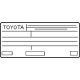 Toyota 11298-F0270 LABEL, EMISSION CONT