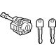 Toyota 69005-47310 CYLINDER & KEY SET