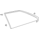 Toyota 62730-08190 Window Assembly, Quarter