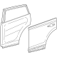 Toyota 67003-0A040 PANEL SUB-ASSY, RR D