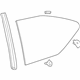 Toyota 62710-21230 Window Assembly, Quarter