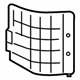 Toyota 58441-0E020-A0 Cover, Battery Service Hole