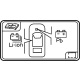 Toyota 288A2-10010 LABEL, BATTERY LOCAT