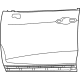 Toyota 67111-48090 Panel, Fr Door, Outs