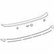 Toyota 76085-02260 SPOILER SUB-ASSY, RR