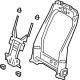 Toyota 71014-0A080 FRAME SUB-ASSY, FR S