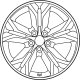 Toyota 4260D-08010 Wheel Sub-Assembly, Clad