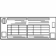 Toyota 42661-47700 Label, Tire Pressure