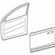 Toyota 67001-42140 Panel Sub-Assembly, Front D