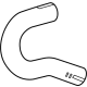 Toyota G9173-48010 HOSE, INVERTER COOLI