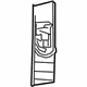 Toyota 73024-02060-C0 Plate Sub-Assembly, Front S