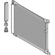 Toyota 884A0-62020 CONDENSER Assembly, Supp