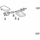 Toyota 58905-02430-B0 Door Sub-Assy, Console Compartment