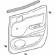 Toyota 67640-04010-B1 Board Sub-Assy, Rear Door Trim, LH