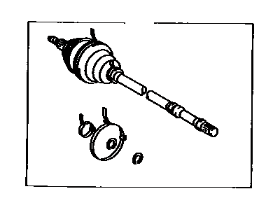 Toyota MR2 Axle Shaft - 43470-19356