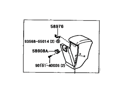 Toyota 58910-17020-22