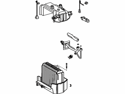 1990 Toyota MR2 Evaporator - 88510-17140