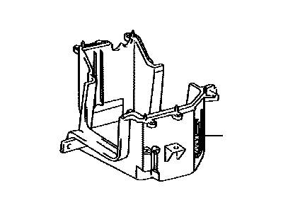 Toyota 88521-17030 Case, Cooler Unit