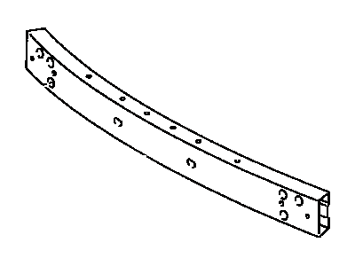 Toyota 52021-17051 Reinforcement Sub-Assy, Front Bumper