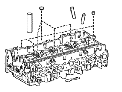 2023 Toyota Sienna Cylinder Head - 11101-F9002