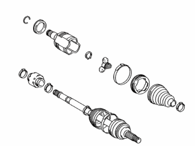 2023 Toyota Sienna Axle Shaft - 43420-08130