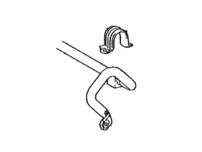 Toyota 48804-08011 BAR SUB-ASSY, FR STA