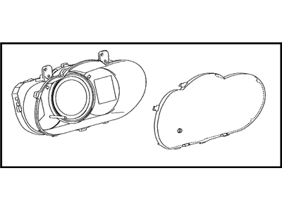 Toyota 83800-0R150 Meter Assembly, Combination