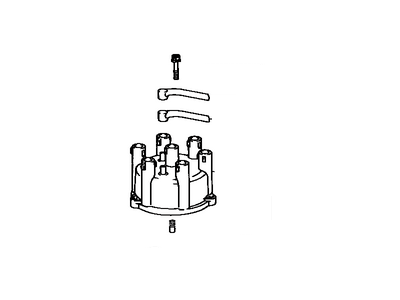 1989 Toyota Camry Distributor Cap - 19101-62030