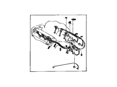 1990 Toyota Camry Spark Plug Wire - 90919-21414