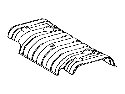 Toyota 58327-0T010 INSULATOR, Main MUFF