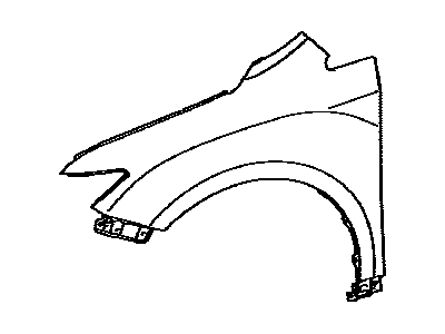 Toyota Venza Fender - 53812-0T020