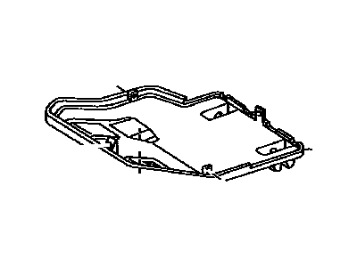 Toyota 72907-08020-B2 Cover Sub-Assembly, Rear Seat