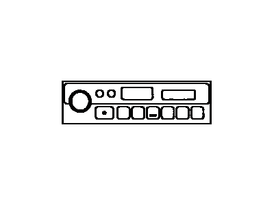 Toyota 86120-32370 Receiver Assembly, Radio