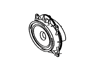 Toyota 86160-04080 Speaker Assembly, Front