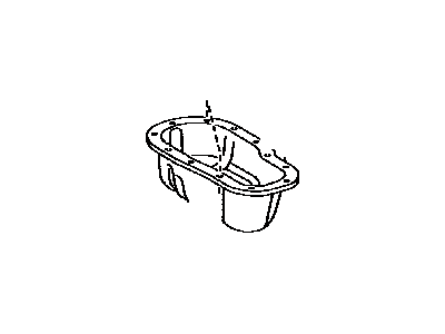 Toyota 12102-31010 Pan Sub-Assy, Oil