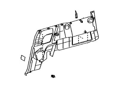 Toyota 64740-35082-B0