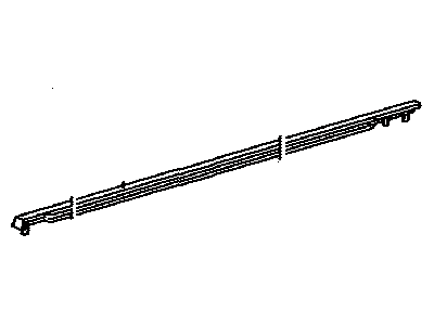 Toyota 68161-35073 WEATHERSTRIP, Front Door