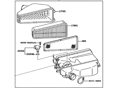 Toyota FJ Cruiser Air Filter Box - 17700-31530