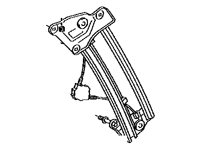 Toyota Solara Window Regulator - 69803-06050