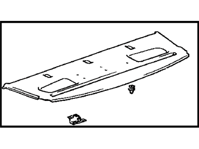 Toyota 64330-AA200-E1 Panel Assy, Package Tray Trim