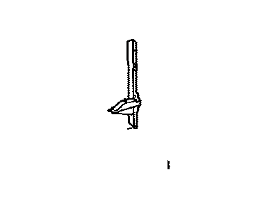 Toyota 53209-0C060 Brace Sub-Assy, Hood Lock Support