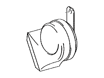 Toyota 86520-0C060 Horn Assembly, Low Pitch